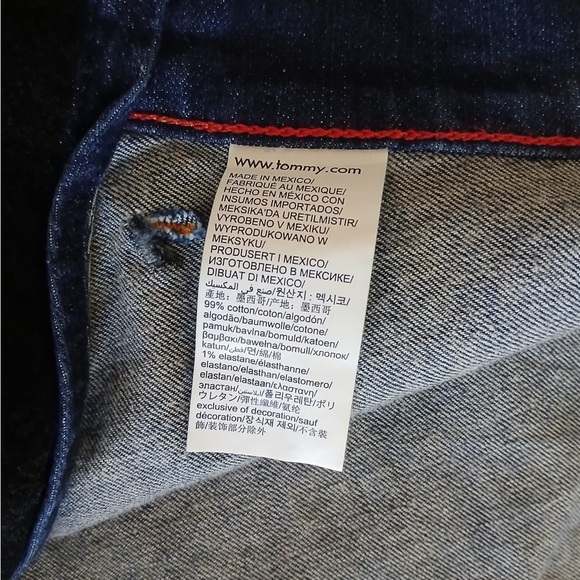 Tommy Hilfiger Blue Flare & Wide Leg Jeans - Picture 9 of 16